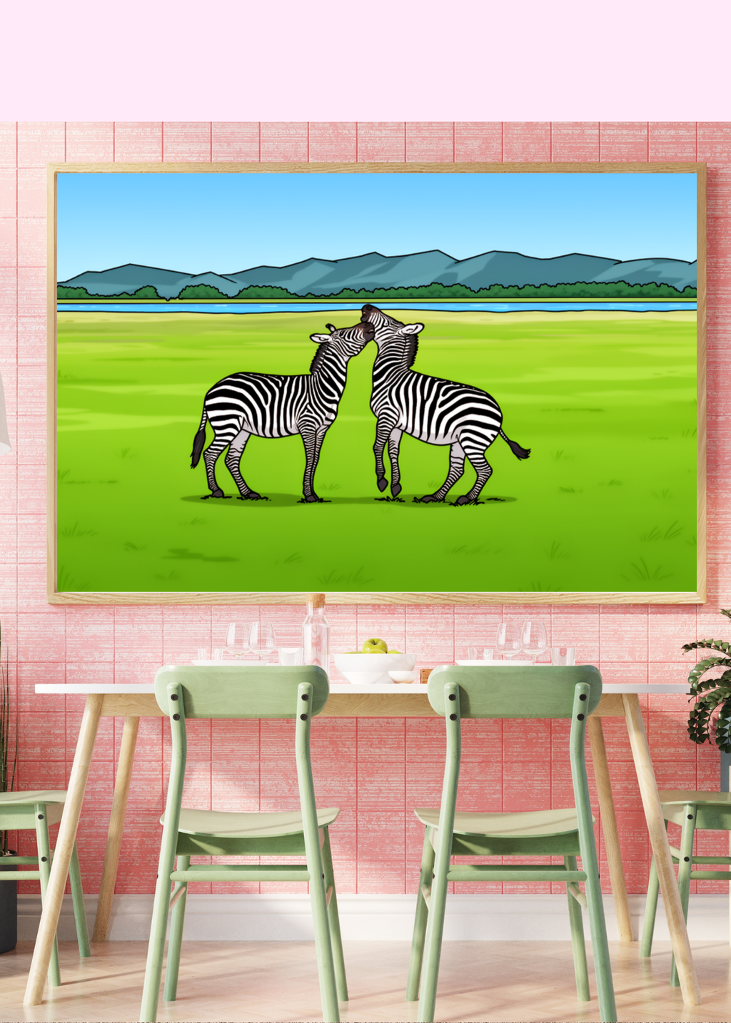 15 Animals Wall Art Bundle - Cartoon & Real Portraits - Instant Download