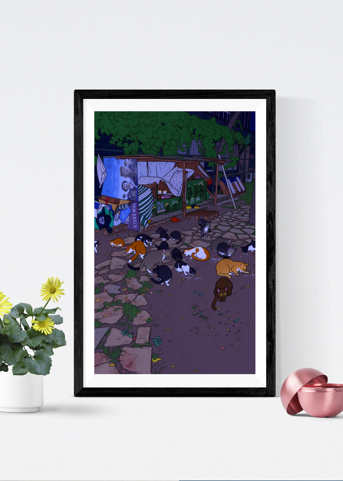 15 Animals Wall Art Bundle - Cartoon & Real Portraits - Instant Download