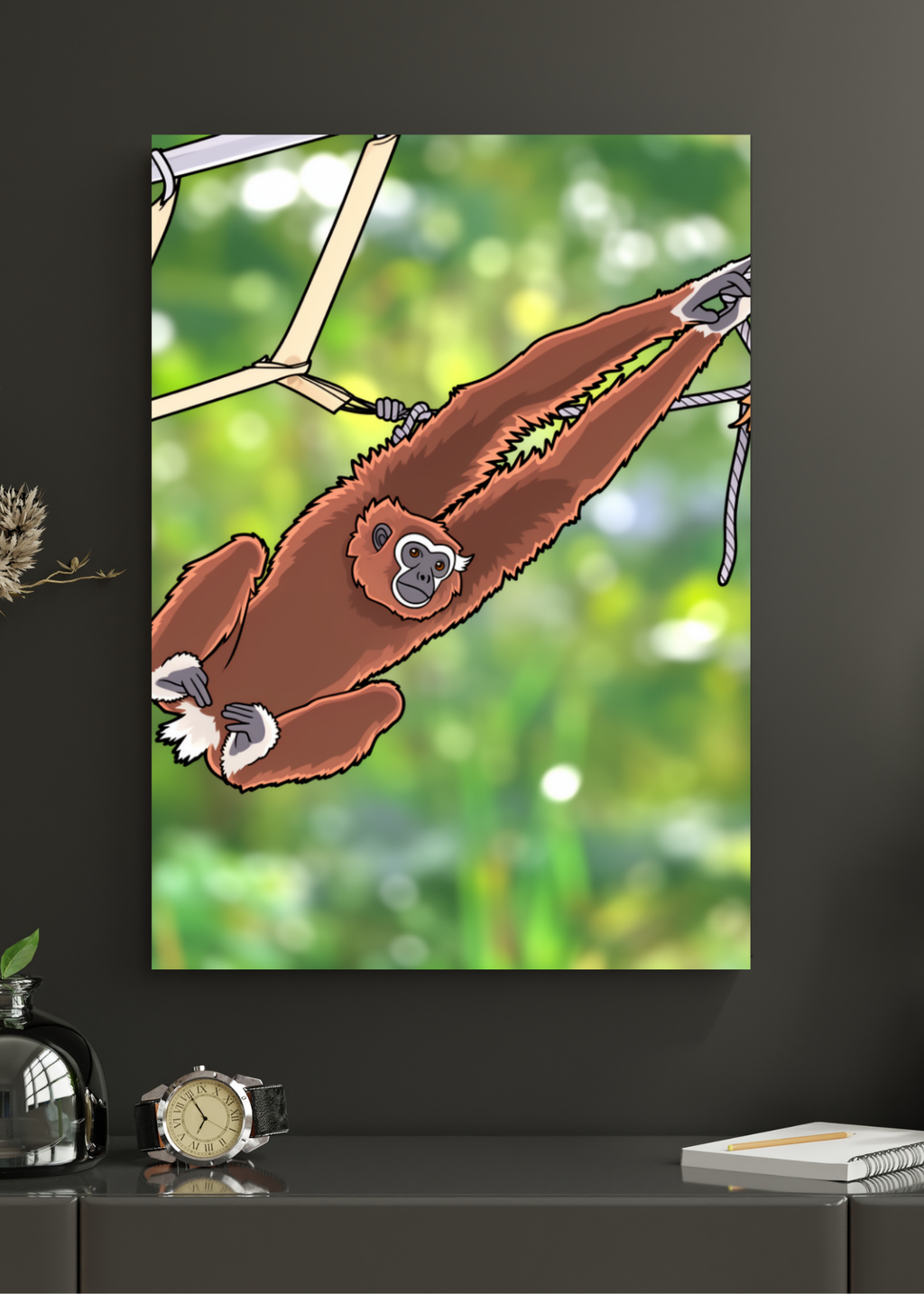 15 Animals Wall Art Bundle - Cartoon & Real Portraits - Instant Download