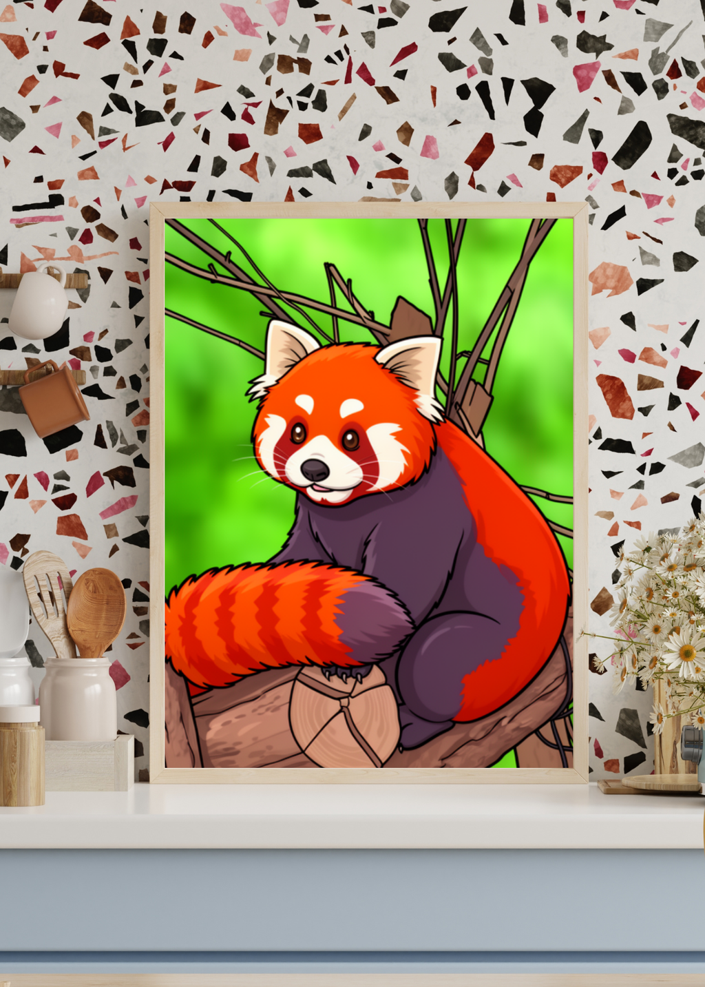 15 Animals Wall Art Bundle - Cartoon & Real Portraits - Instant Download