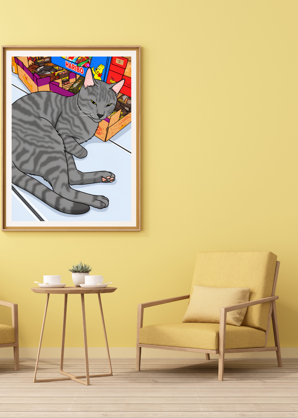 15 Animals Wall Art Bundle - Cartoon & Real Portraits - Instant Download