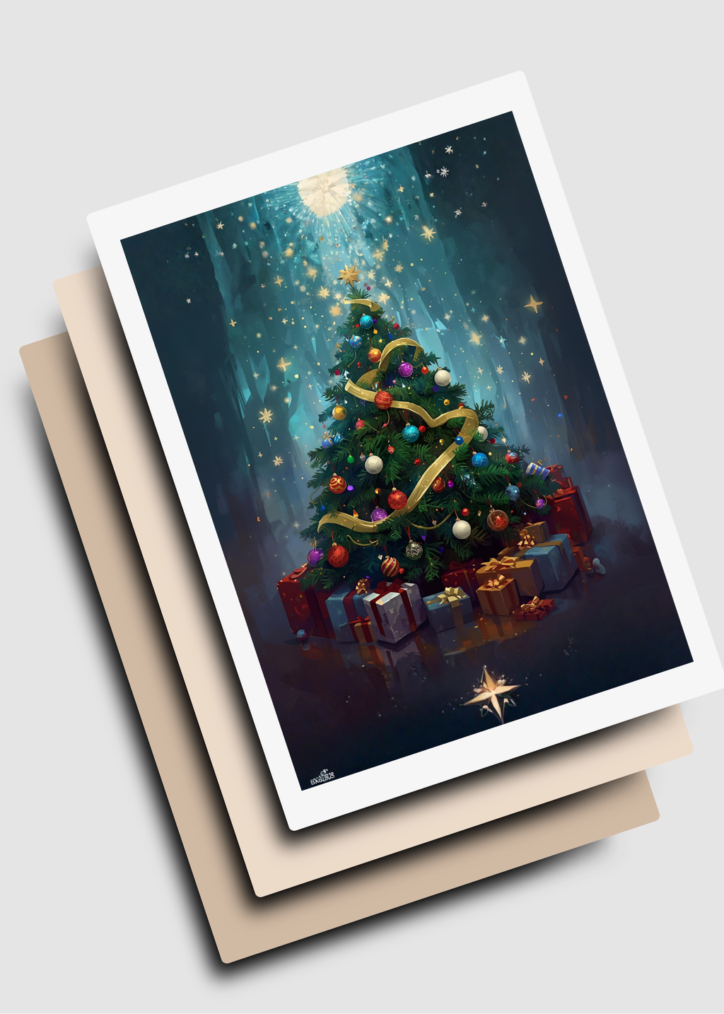 15 Christmas Cards - Printable Digital Download & Print-on-Demand Holiday Greeting Cards