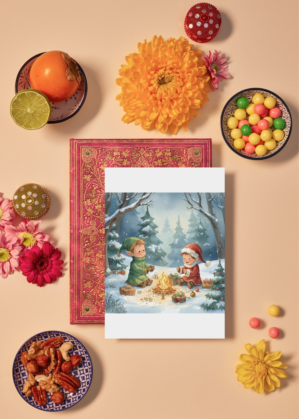 15 Christmas Cards - Printable Digital Download & Print-on-Demand Holiday Greeting Cards
