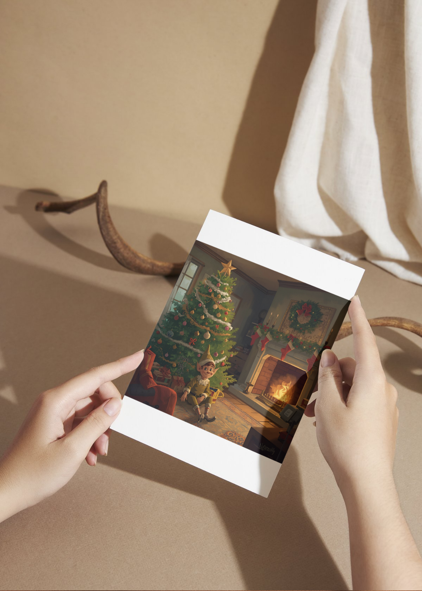 15 Christmas Cards - Printable Digital Download & Print-on-Demand Holiday Greeting Cards
