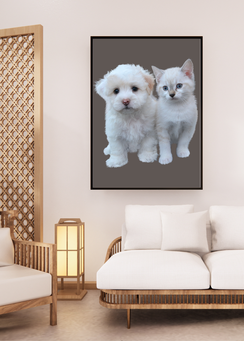 19 Cute Dogs Portraits Wall Art - 2 Sizes - Kids Room & Nursery Decor - Print on Demand - Instant Download