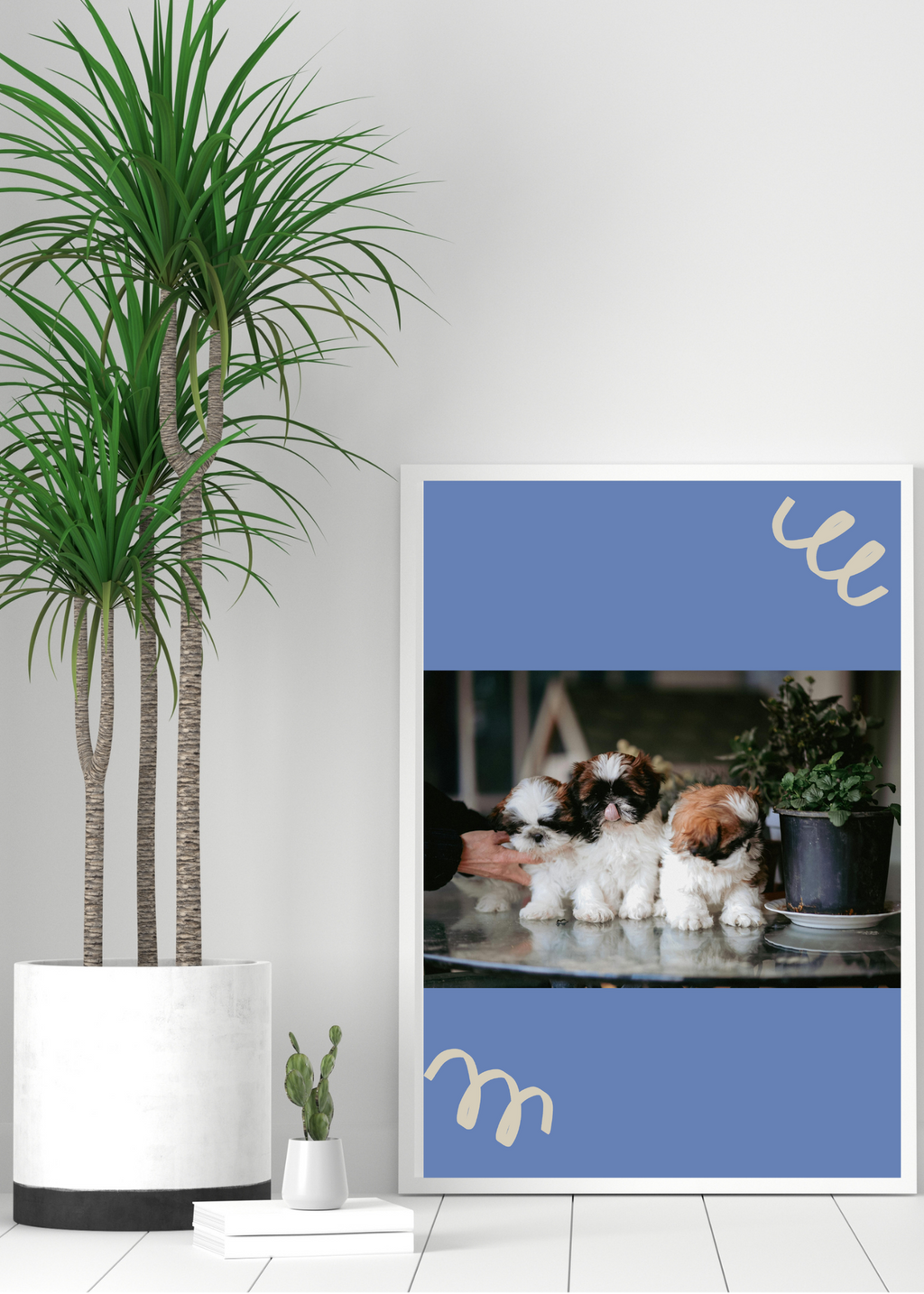 19 Cute Dogs Portraits Wall Art - 2 Sizes - Kids Room & Nursery Decor - Print on Demand - Instant Download