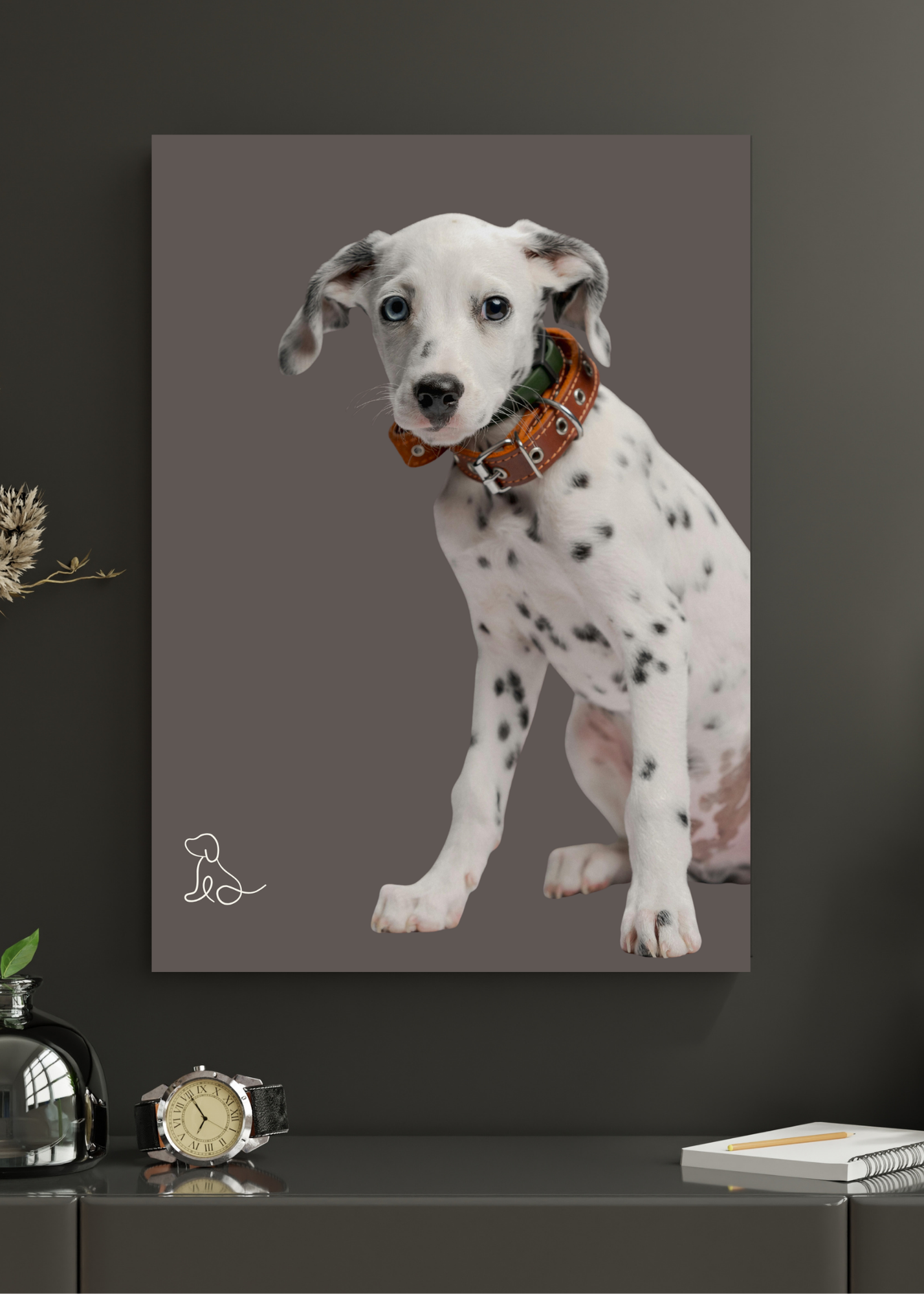 19 Cute Dogs Portraits Wall Art - 2 Sizes - Kids Room & Nursery Decor - Print on Demand - Instant Download
