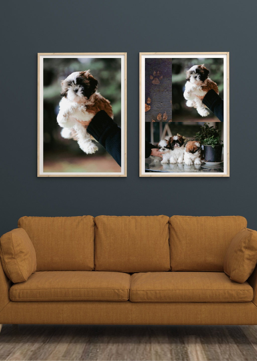 19 Cute Dogs Portraits Wall Art - 2 Sizes - Kids Room & Nursery Decor - Print on Demand - Instant Download
