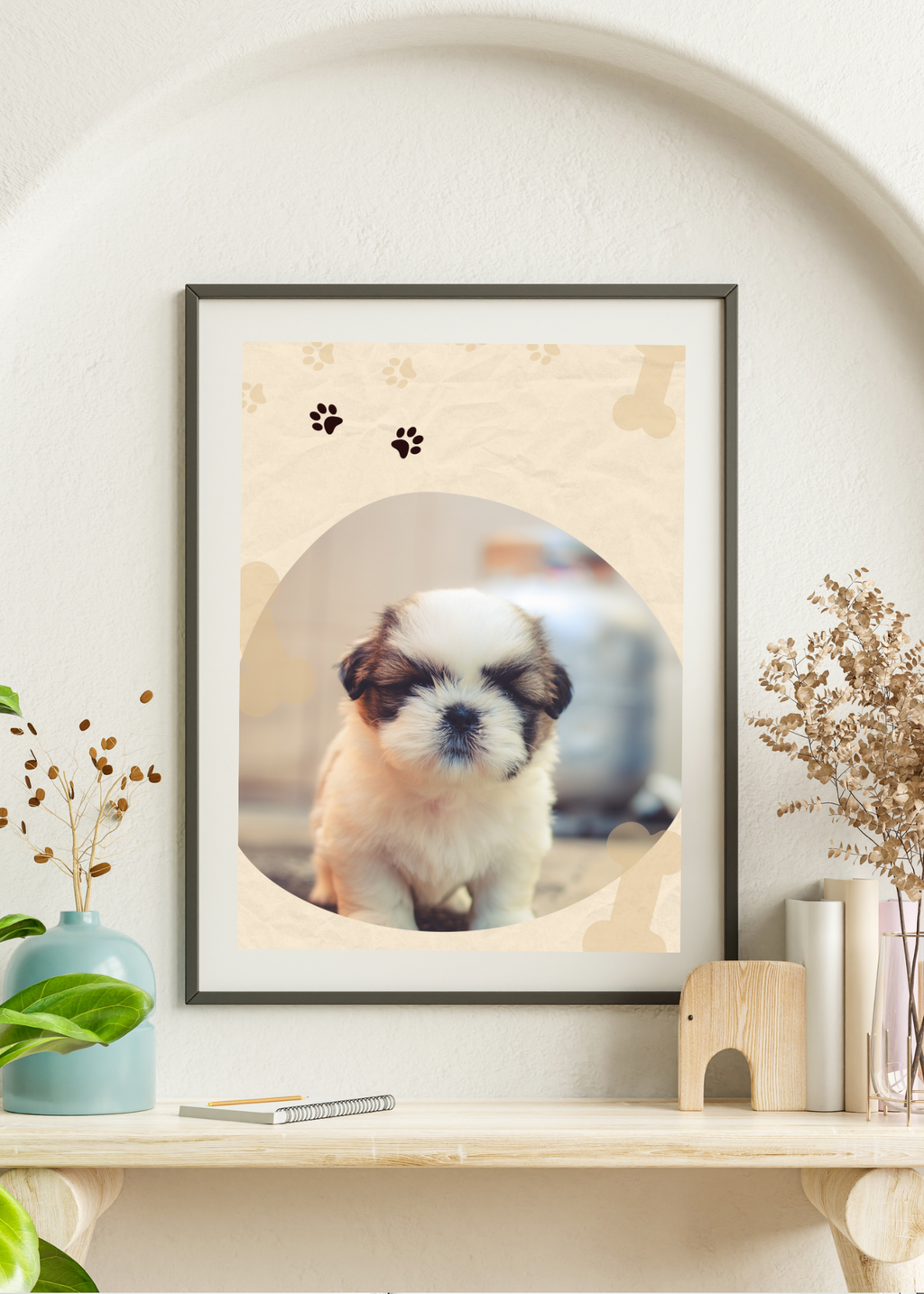 19 Cute Dogs Portraits Wall Art - 2 Sizes - Kids Room & Nursery Decor - Print on Demand - Instant Download