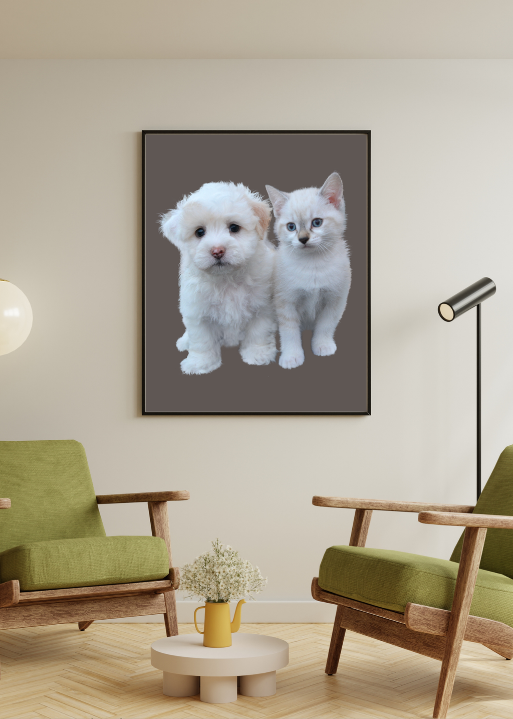 19 Cute Dogs Portraits Wall Art - 2 Sizes - Kids Room & Nursery Decor - Print on Demand - Instant Download