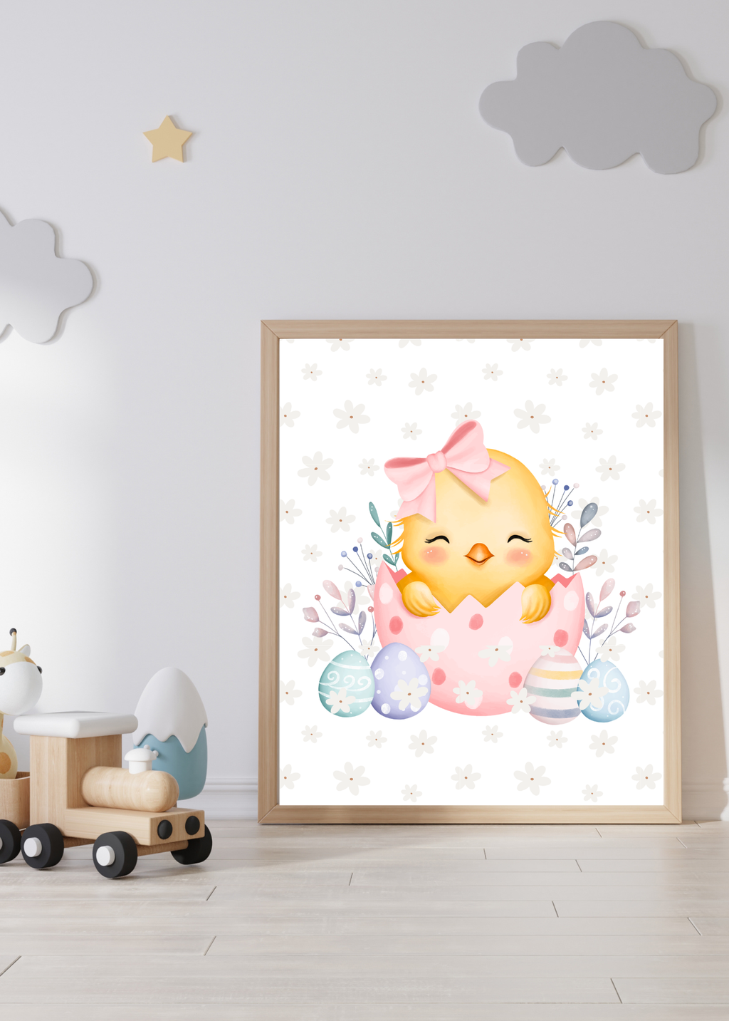 70 Easter Rabbit Kids Room & Nursery Wall Art - Instant Download