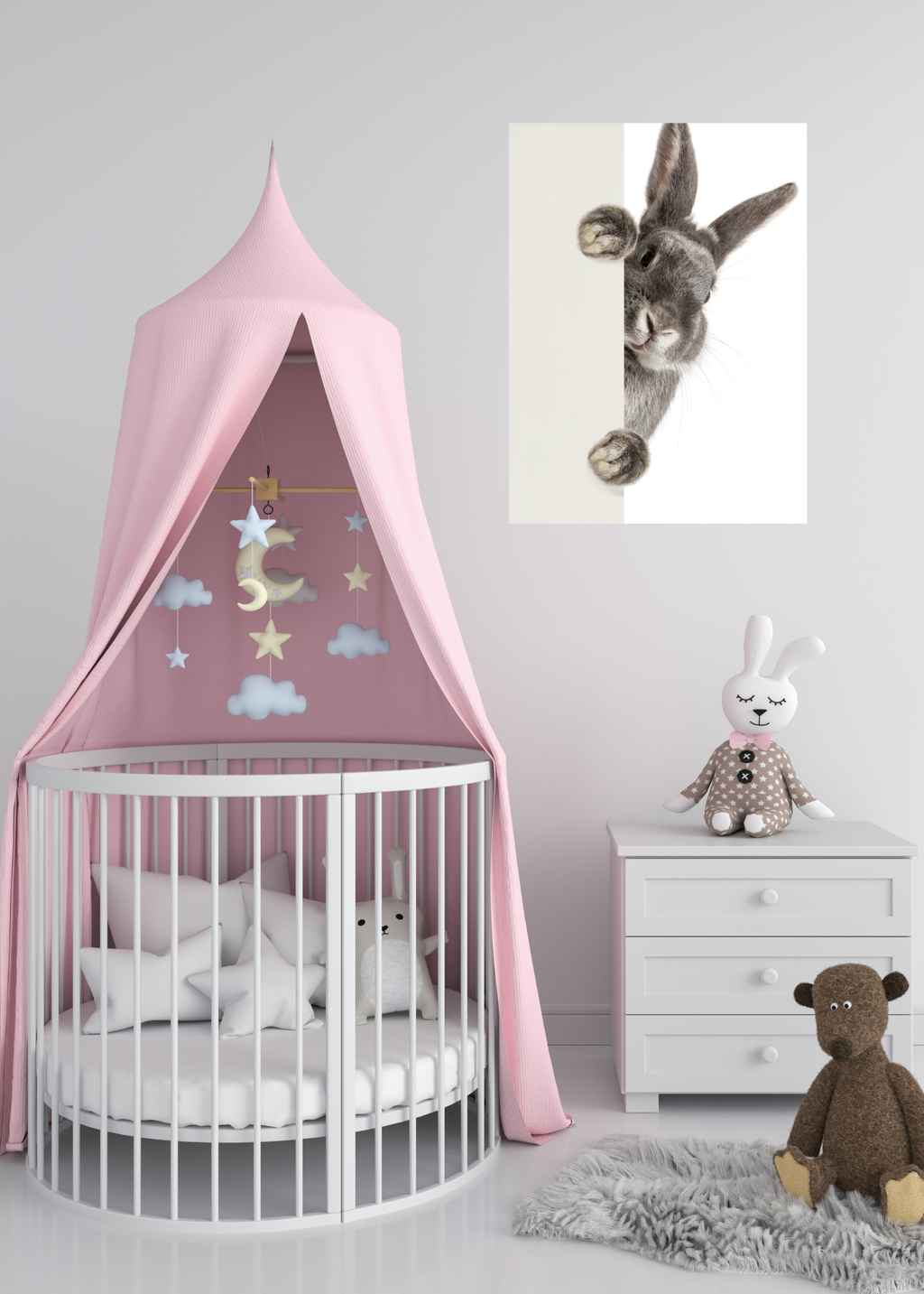 70 Easter Rabbit Kids Room & Nursery Wall Art - Instant Download
