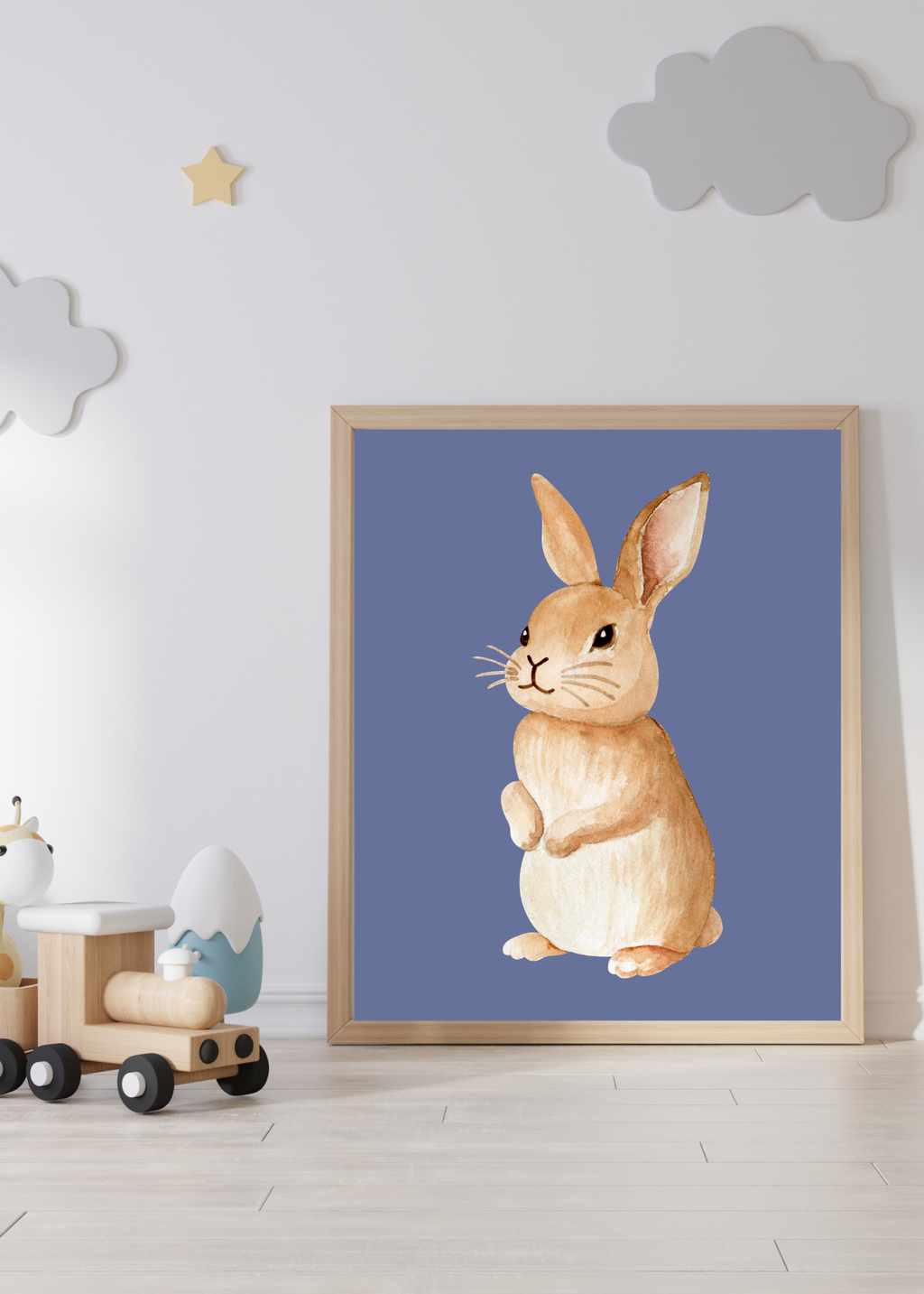 70 Easter Rabbit Kids Room & Nursery Wall Art - Instant Download