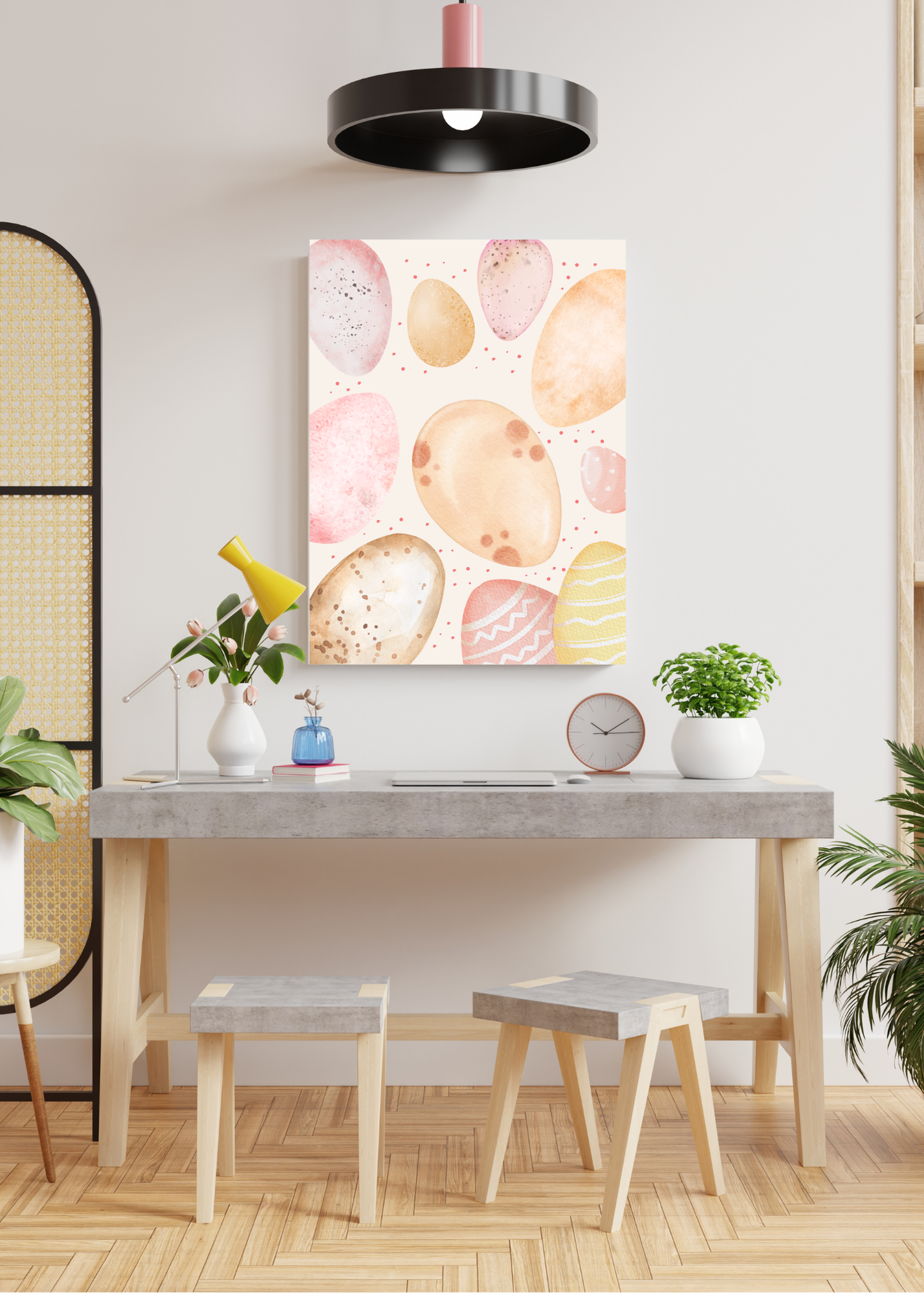 70 Easter Rabbit Kids Room & Nursery Wall Art - Instant Download