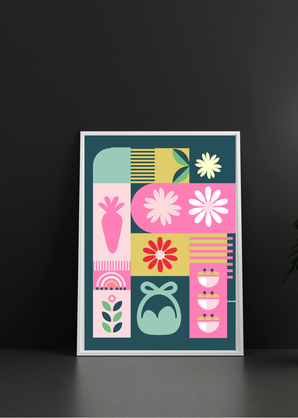 70 Easter Rabbit Kids Room & Nursery Wall Art - Instant Download