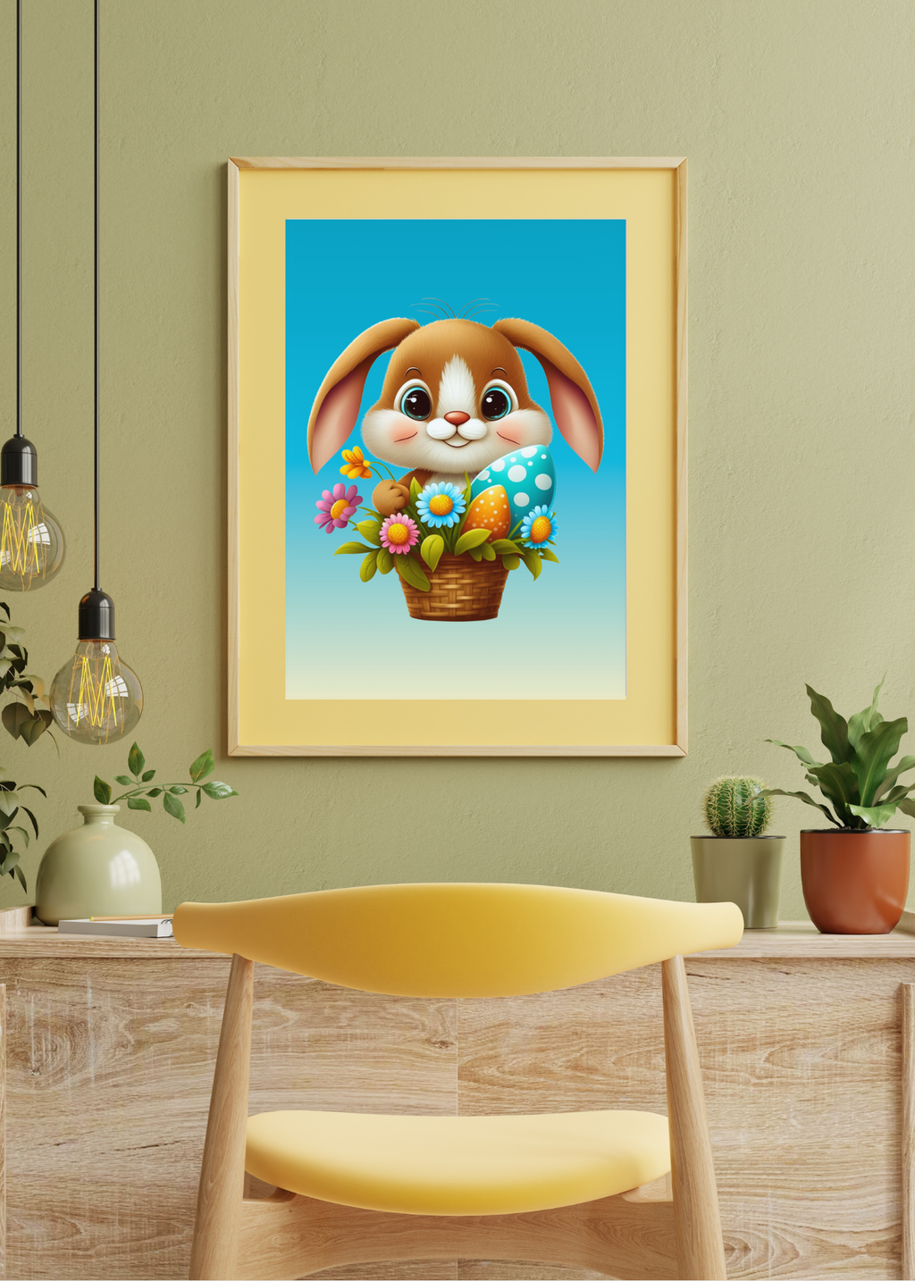 70 Easter Rabbit Kids Room & Nursery Wall Art - Instant Download