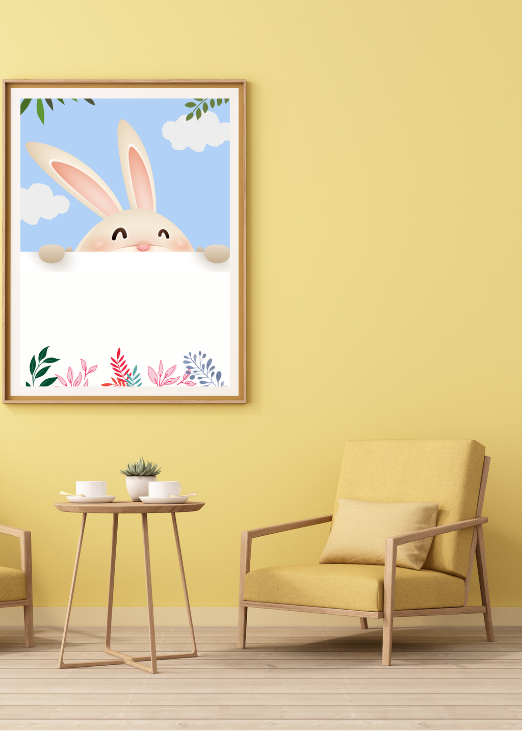 70 Easter Rabbit Kids Room & Nursery Wall Art - Instant Download