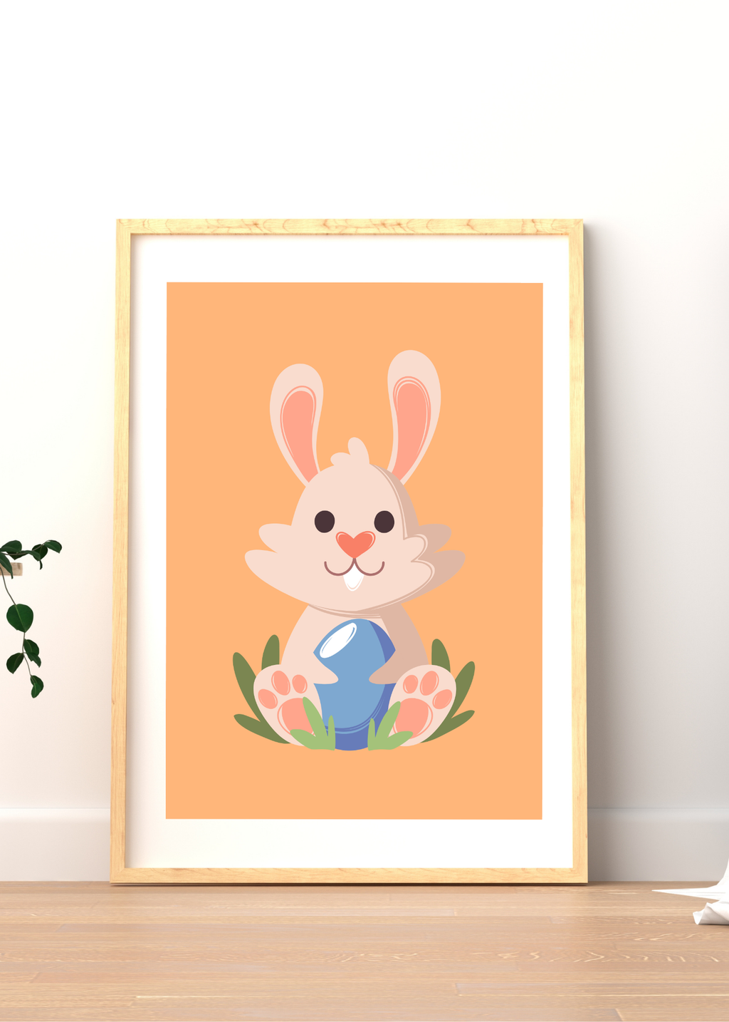 70 Easter Rabbit Kids Room & Nursery Wall Art - Instant Download
