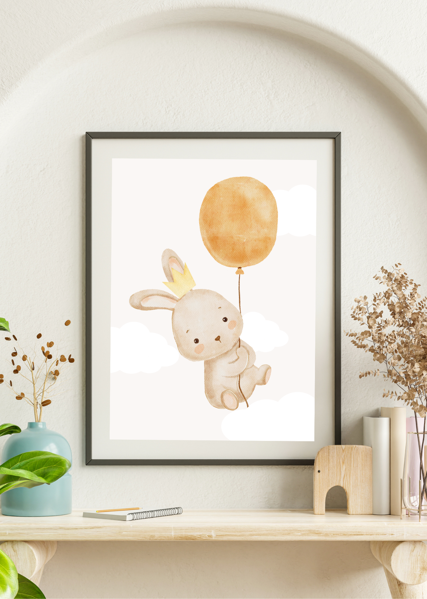 70 Easter Rabbit Kids Room & Nursery Wall Art - Instant Download