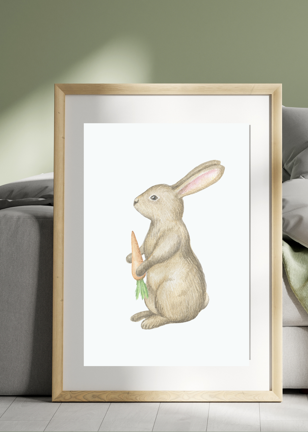 70 Easter Rabbit Kids Room & Nursery Wall Art - Instant Download