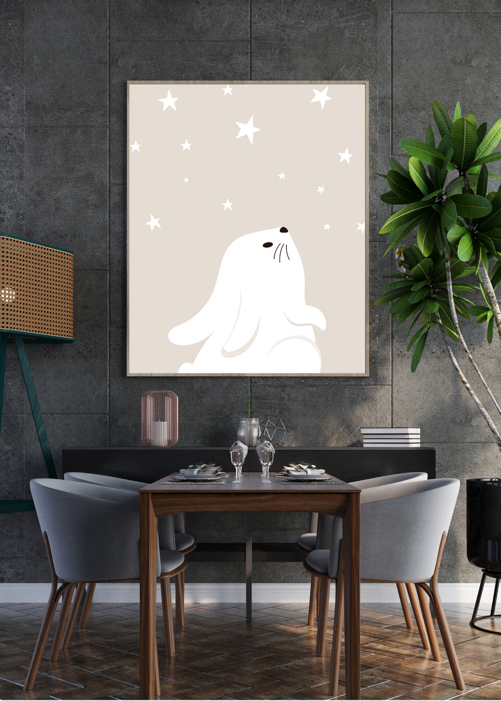 70 Easter Rabbit Kids Room & Nursery Wall Art - Instant Download