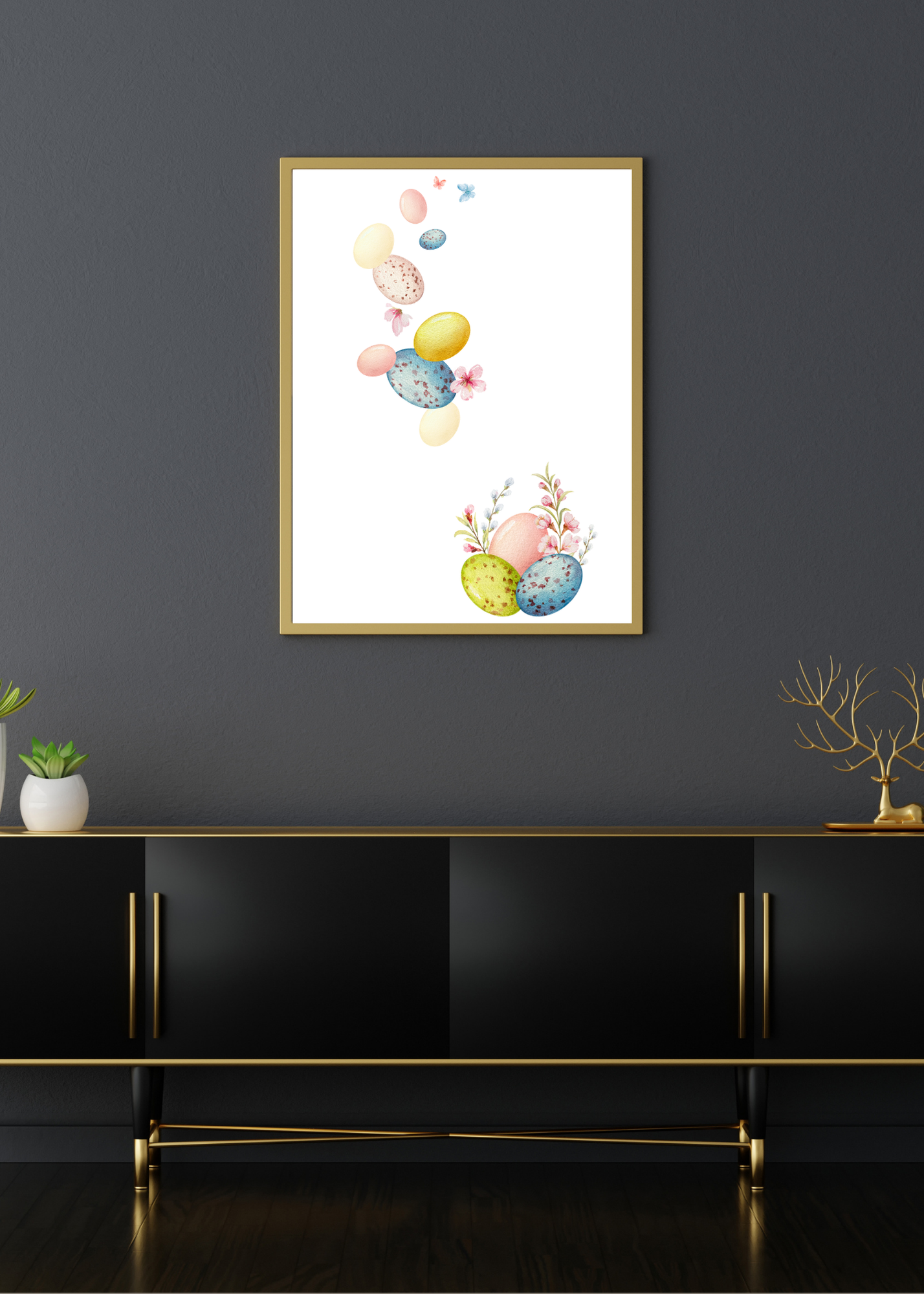 70 Easter Rabbit Kids Room & Nursery Wall Art - Instant Download