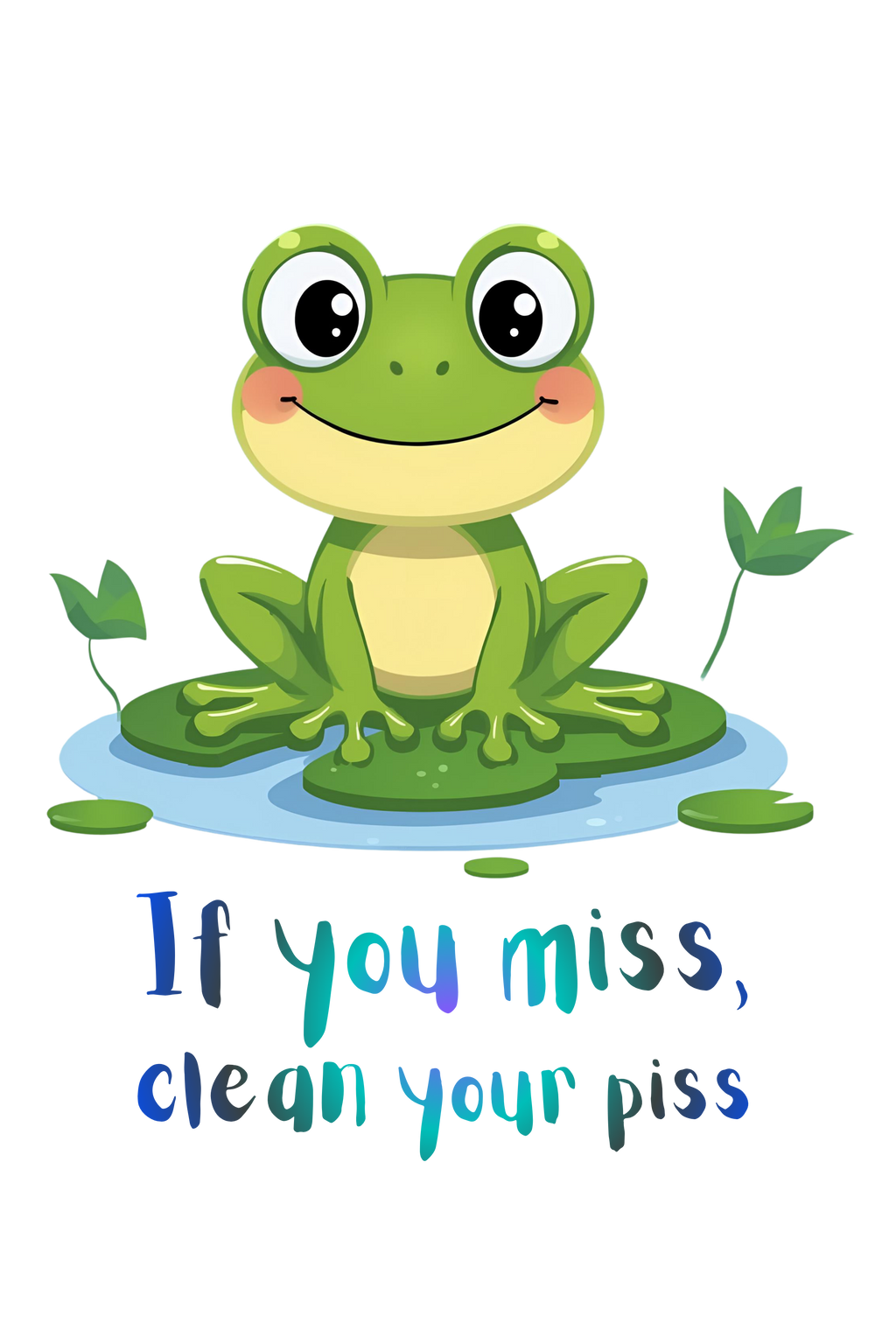 3 Funny Bathroom Wall Art - Frog, Bunny & Bear Toilet Humor for Kids & Print on Demand