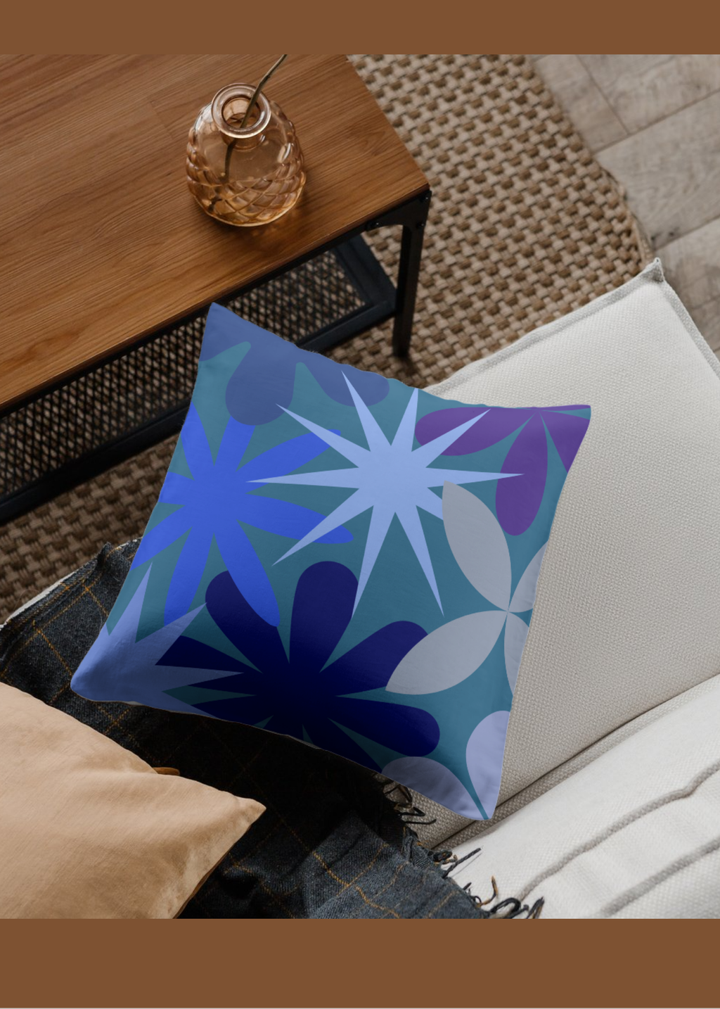 4 Geometric Shapes Wall Art - Modern Abstract Decor & Print on Demand
