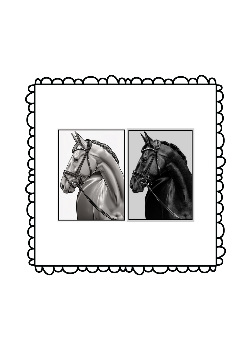 19 Animal Photos with Cartoonified Pictures Bundle - 5 Sizes for Kids Room, Home Decor & Print on Demand