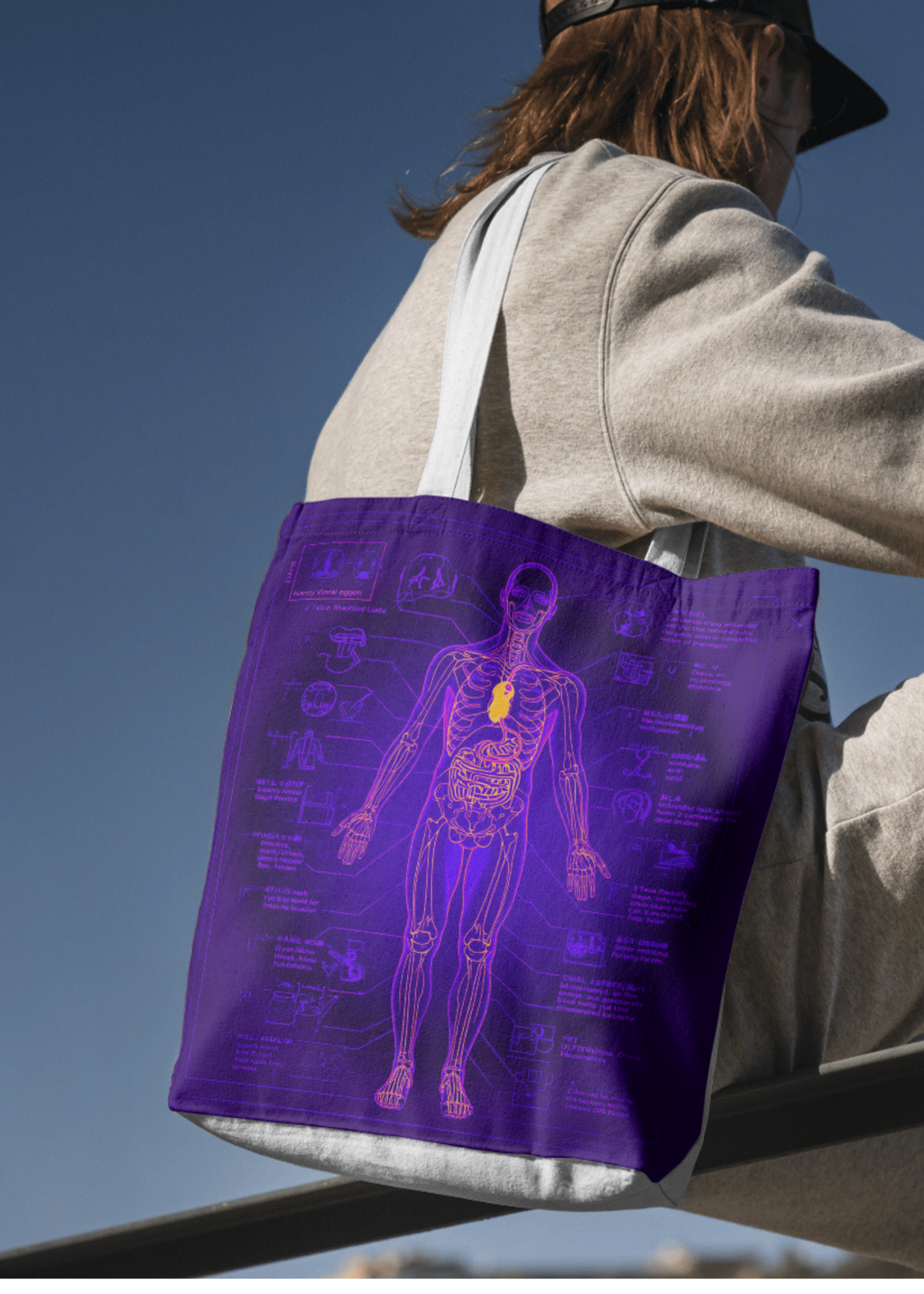 18 Human Anatomy Blueprint Wall Art - Medical Decor & Print on Demand - Instant Download