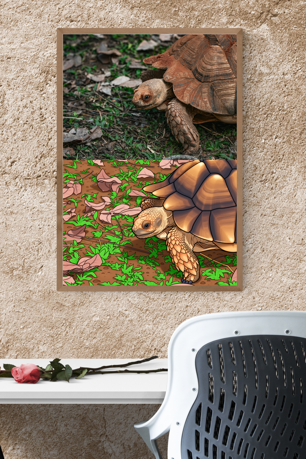 15 Animals Wall Art Bundle - Cartoon & Real Portraits - Instant Download