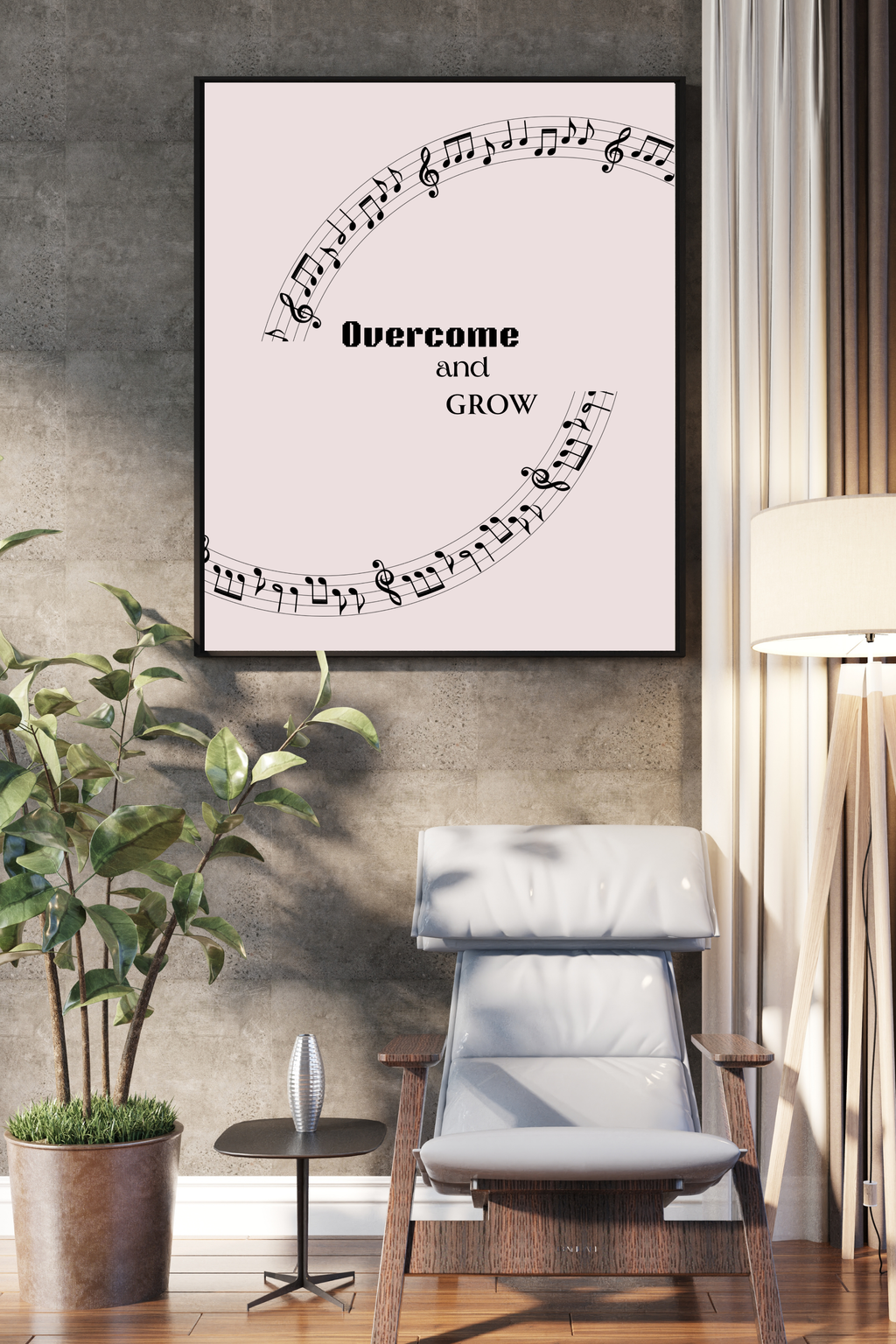 27 Musical Note Affirmations for Self-Love & Healing - Digital Wall Art