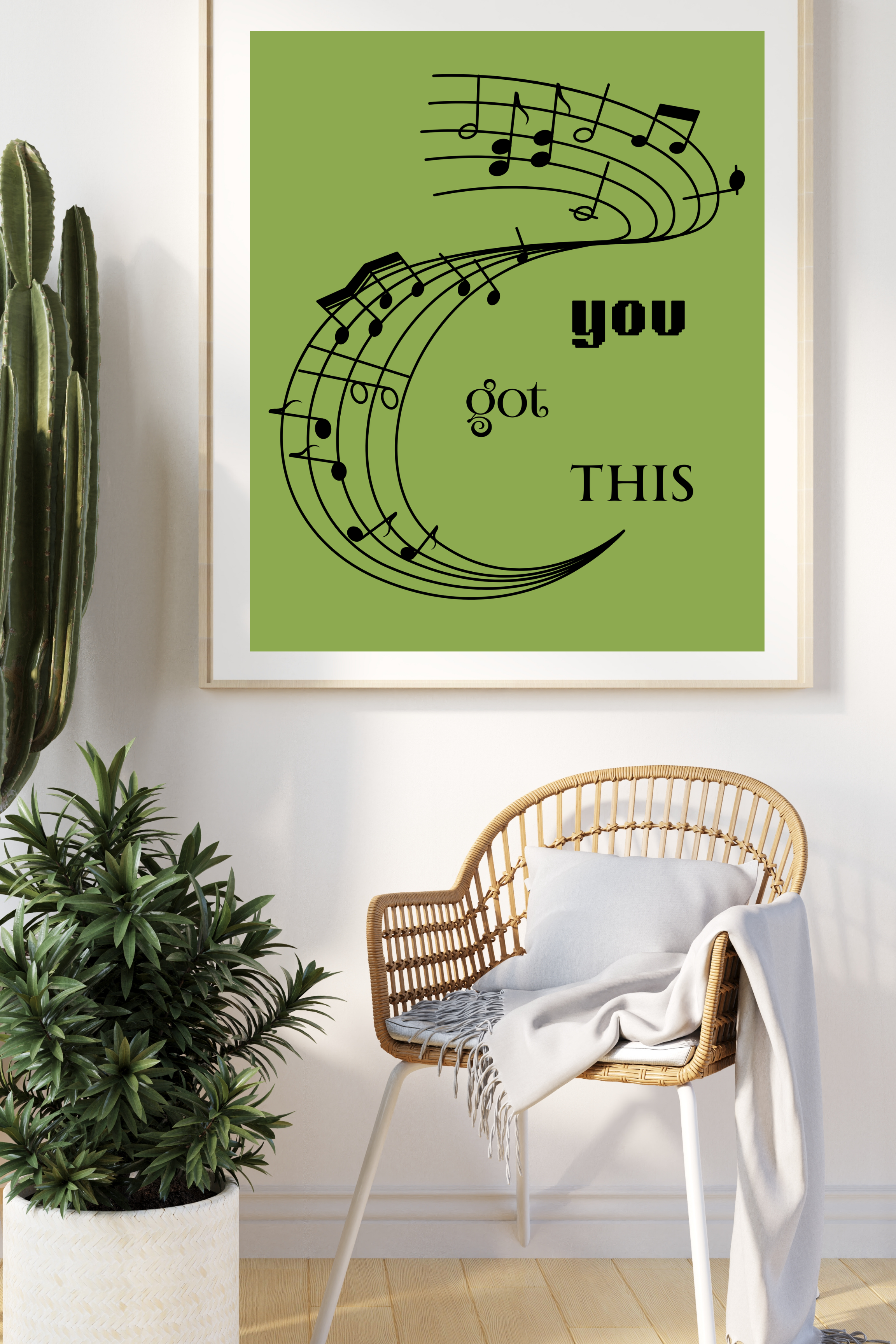 27 Musical Note Affirmations for Self-Love & Healing - Digital Wall Art