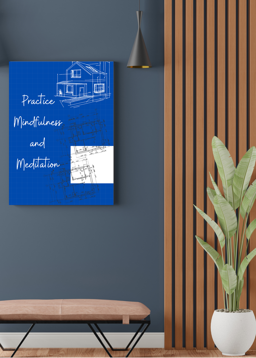 Step-by-Step Blueprint Guide to Overcoming Depression - Digital Wall Art Bundle