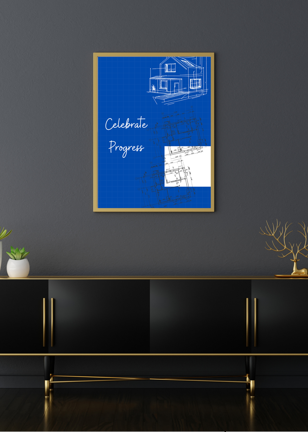 Step-by-Step Blueprint Guide to Overcoming Depression - Digital Wall Art Bundle