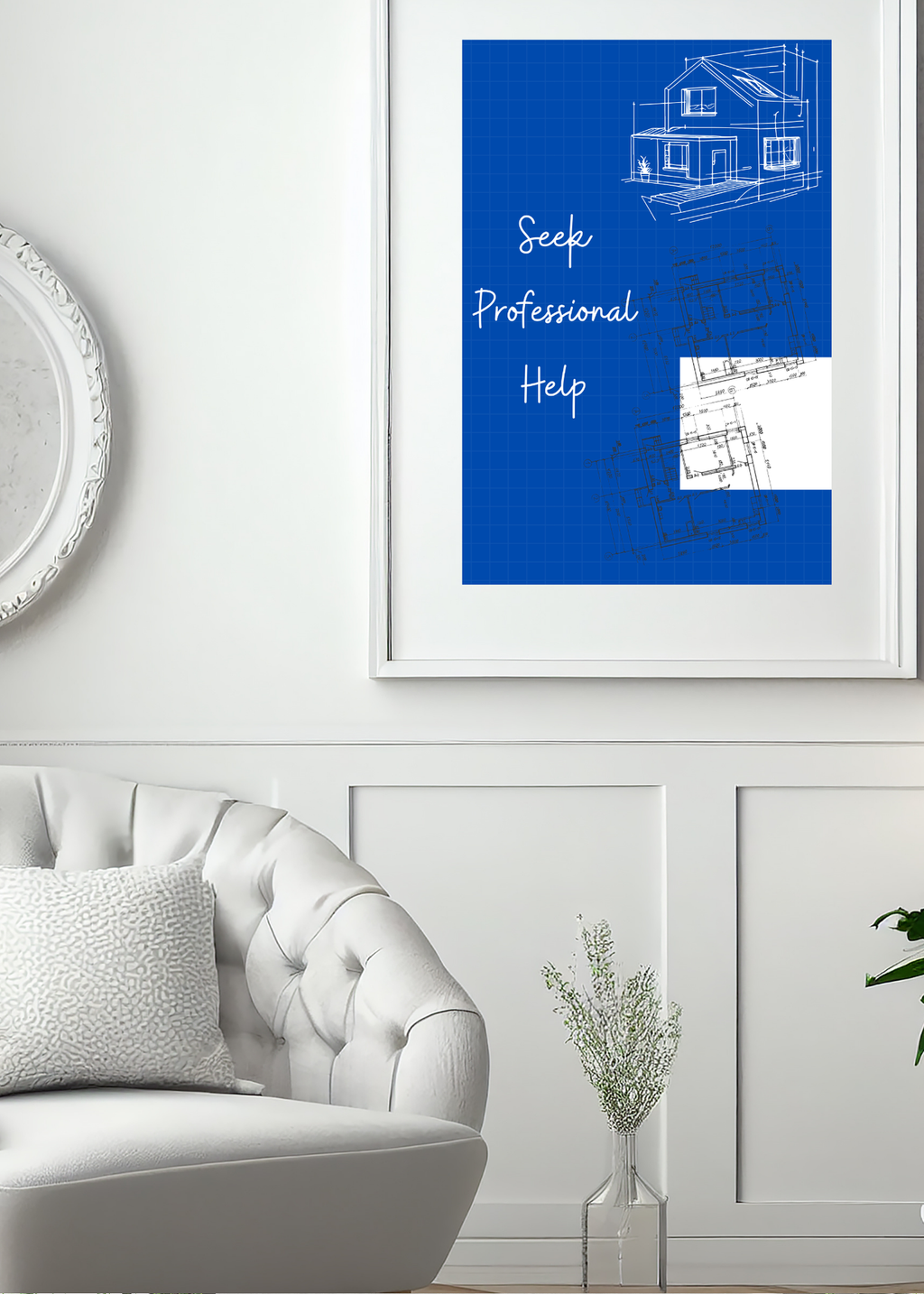 Step-by-Step Blueprint Guide to Overcoming Depression - Digital Wall Art Bundle