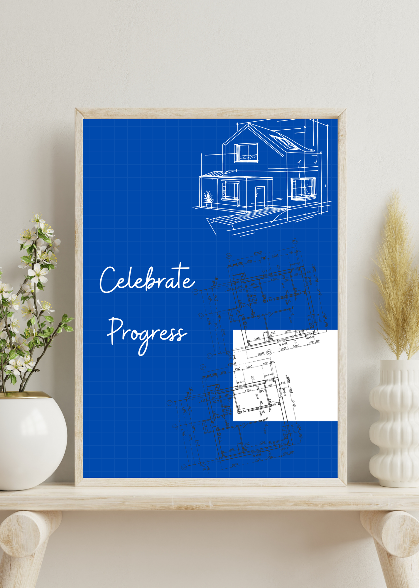 Step-by-Step Blueprint Guide to Overcoming Depression - Digital Wall Art Bundle