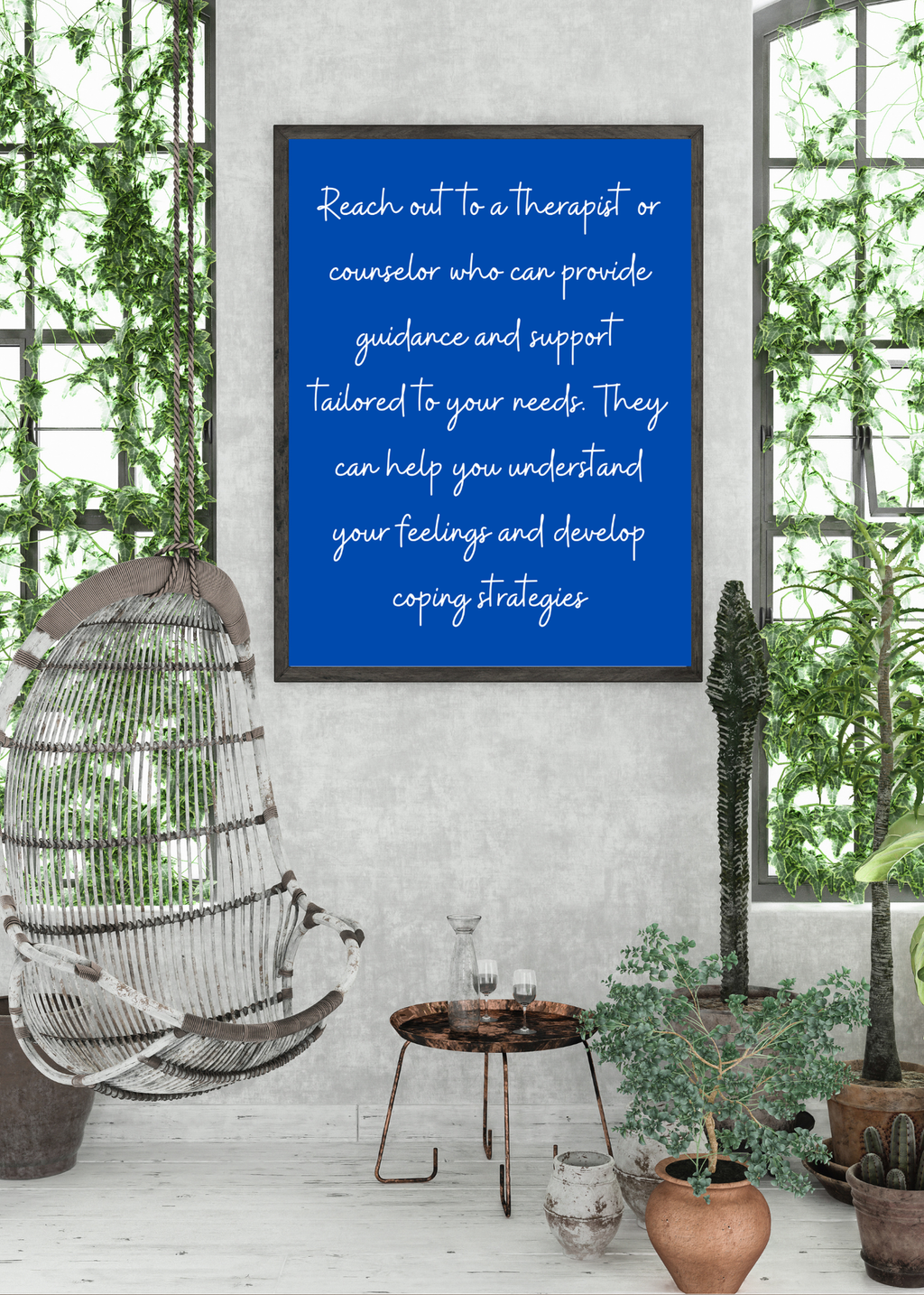 Step-by-Step Blueprint Guide to Overcoming Depression - Digital Wall Art Bundle