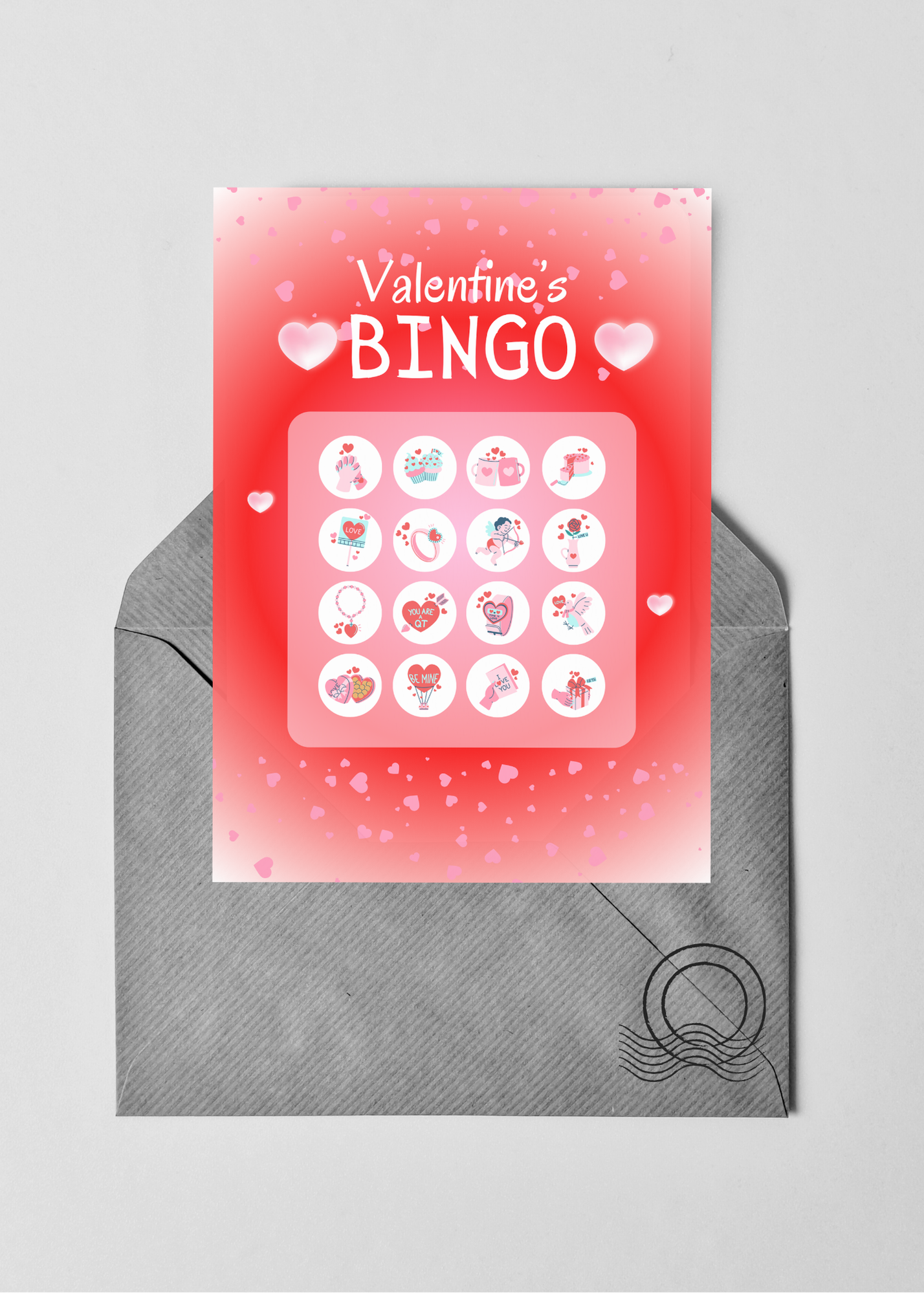 99 Valentine's Day Cards Bundle - 5-7 inch - Be My Valentine & Happy Valentine's Day - Print on Demand