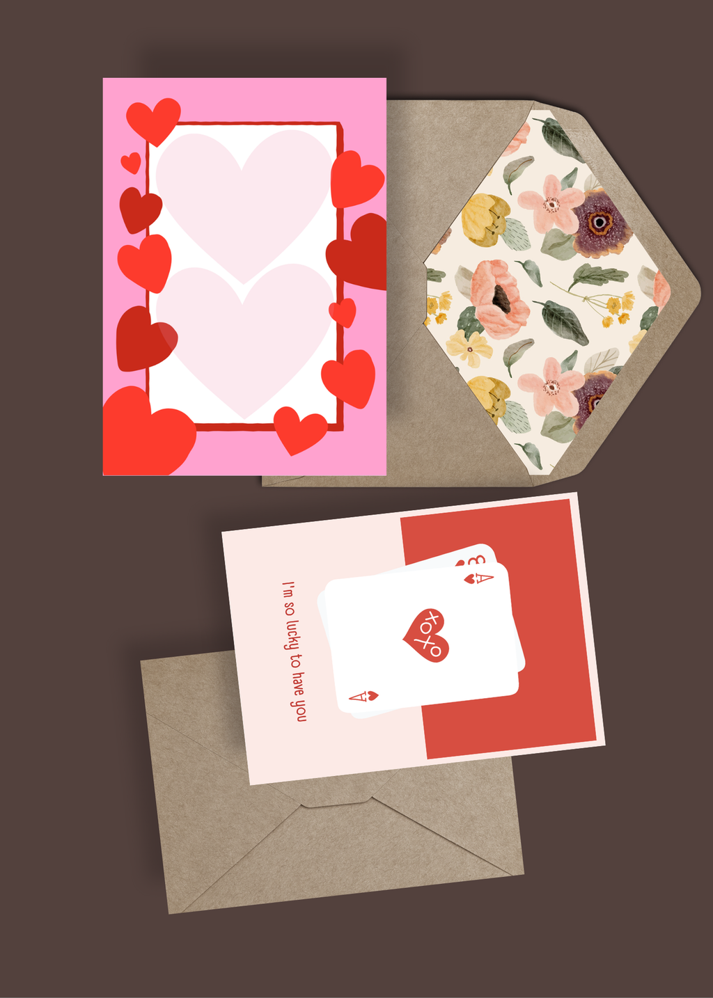 99 Valentine's Day Cards Bundle - 5-7 inch - Be My Valentine & Happy Valentine's Day - Print on Demand