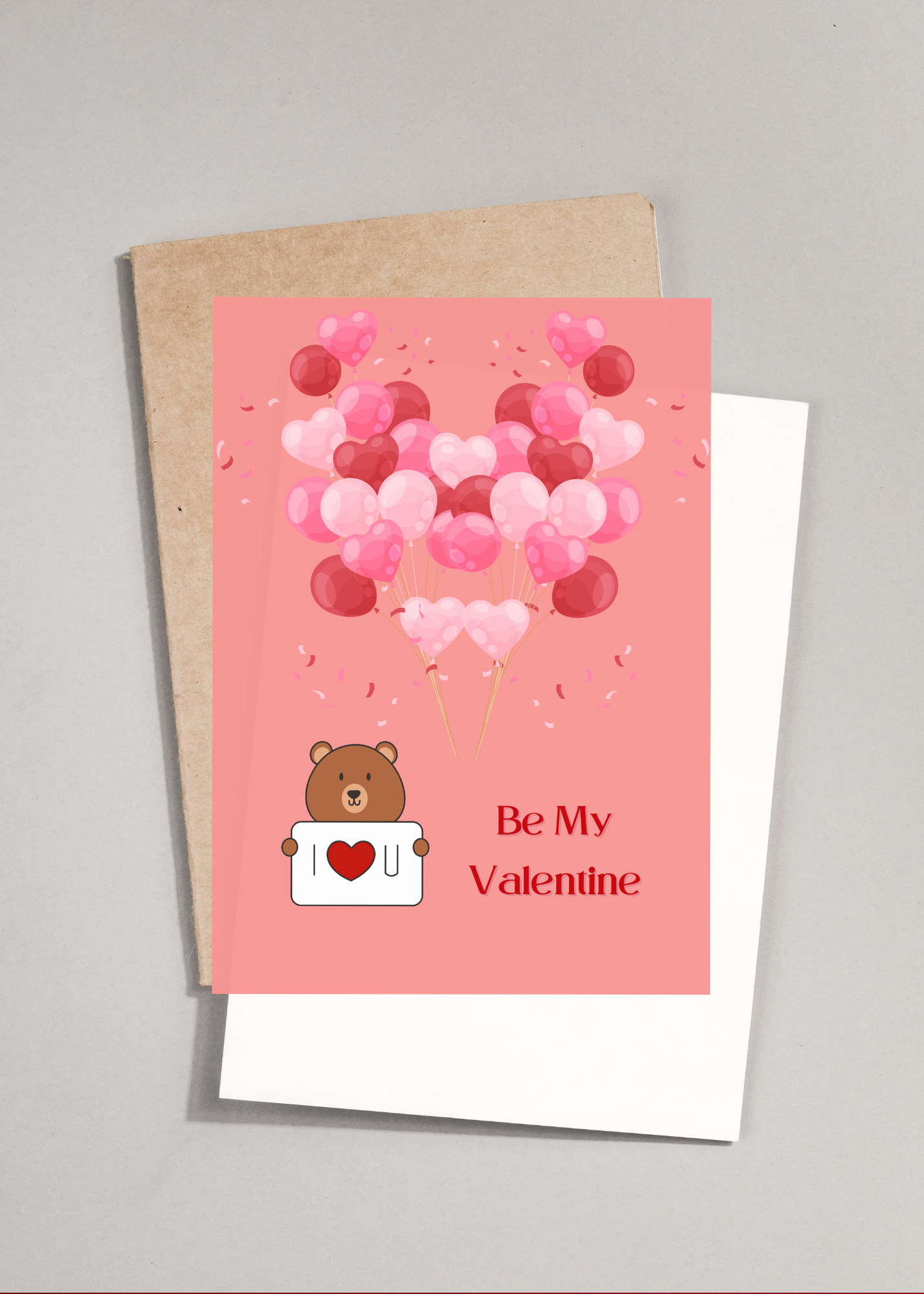 99 Valentine's Day Cards Bundle - 5-7 inch - Be My Valentine & Happy Valentine's Day - Print on Demand