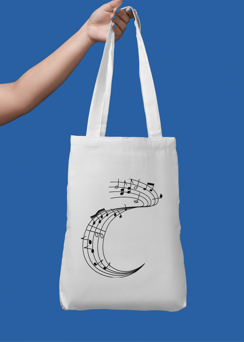 Music Notes Wall Art - 2 Sizes - Home & Studio Decor - Print on Demand - Instant Download
