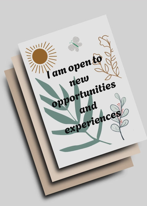 10 Boho Affirmation Cards - Print on Demand & Digital Download
