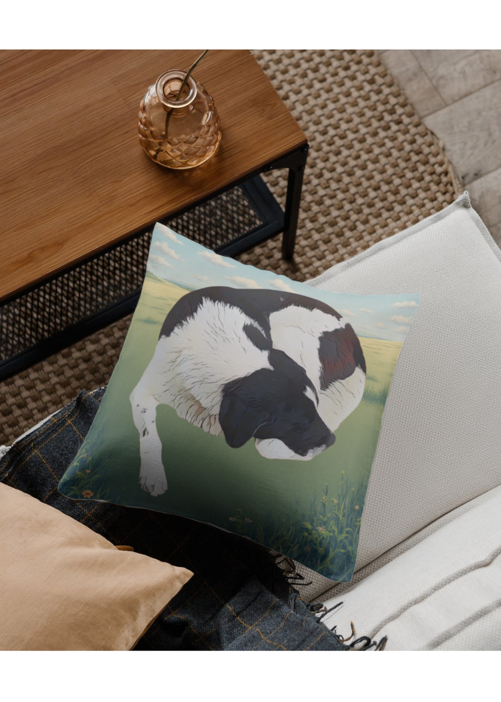 Sleeping Dog Wall Art - Kids Room, Home Decor & Print on Demand