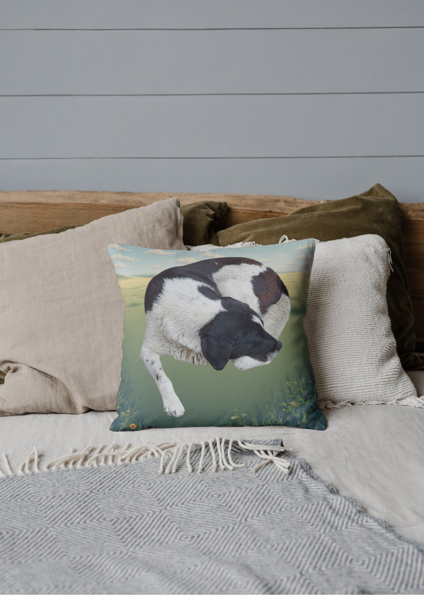 Sleeping Dog Wall Art - Kids Room, Home Decor & Print on Demand