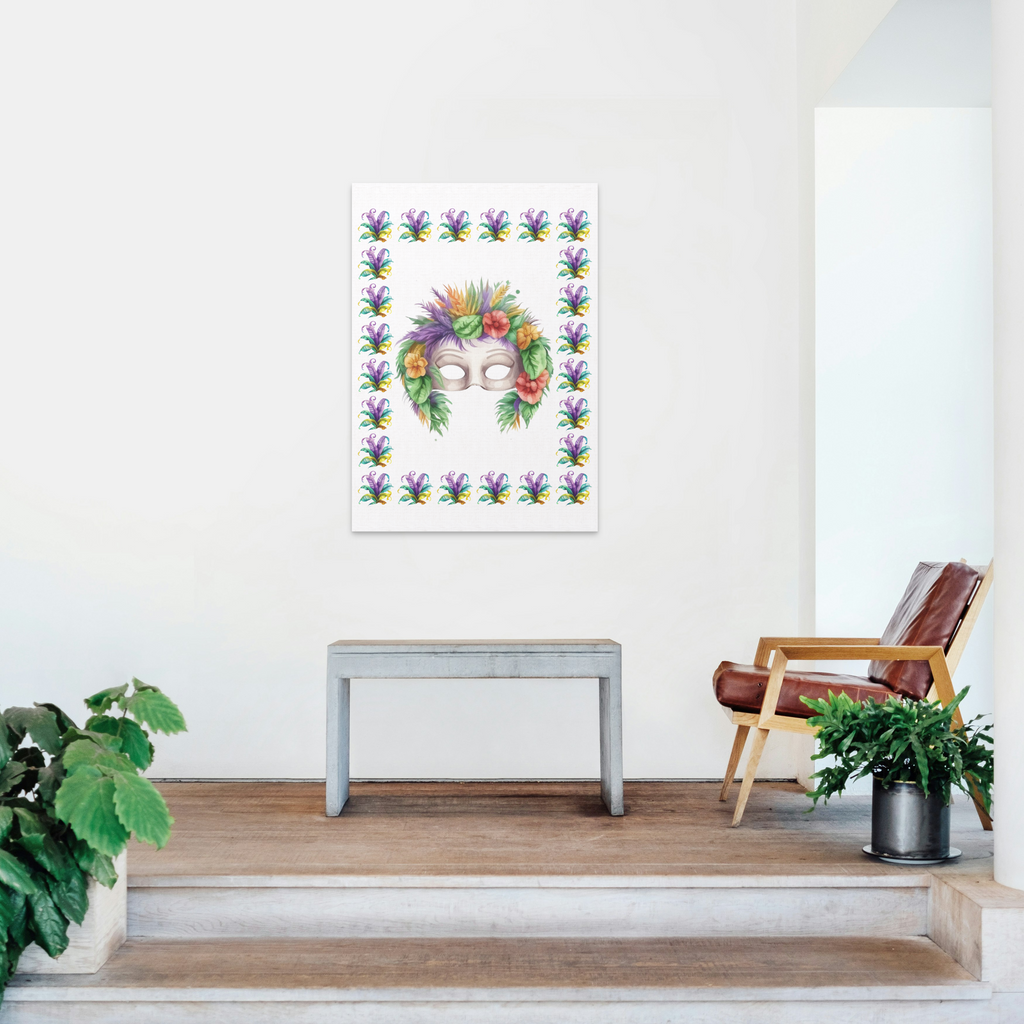 5 Mask Portraits Wall Art Bundle - 5 Sizes for Home Decor & Print on Demand