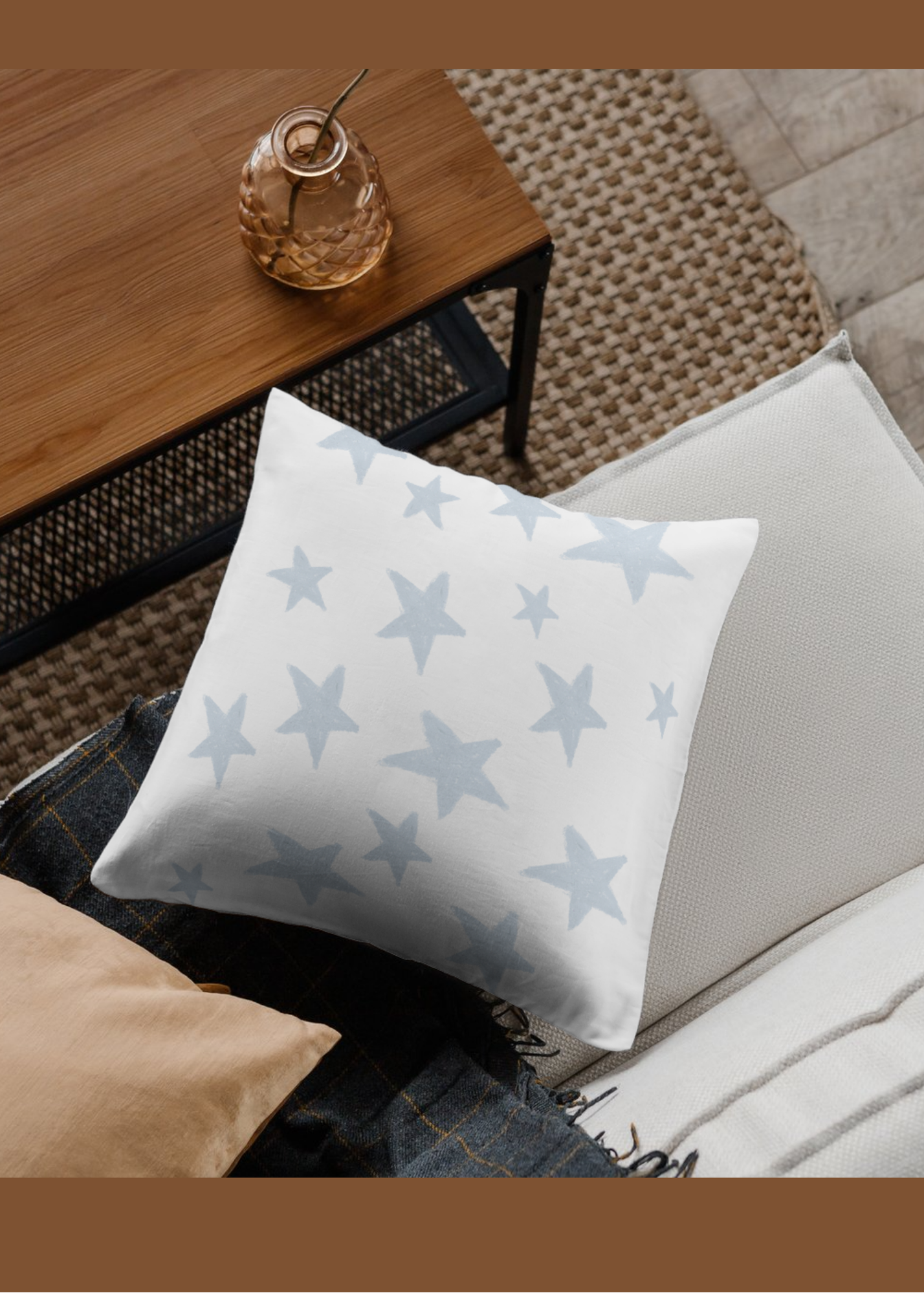 Starry Starry Night Portrait - Digital Wall Art for Kids Room, Nursery, Home Decor & Print on Demand
