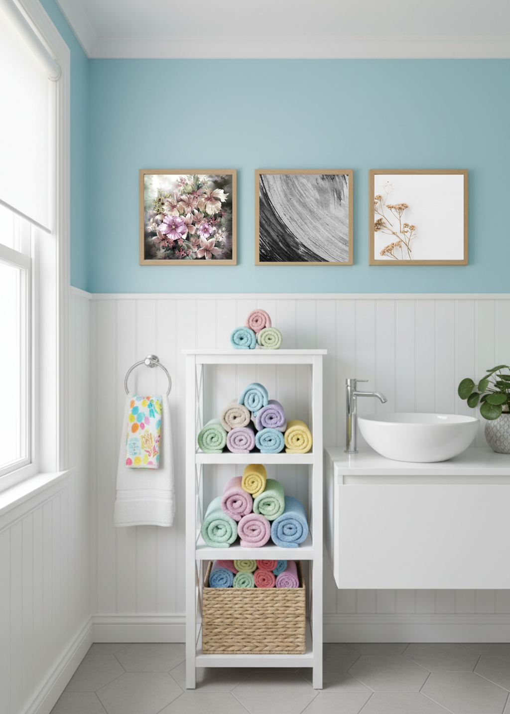 Vintage Wall Art - Kids Room & Nursery Decor - 50x50 inch - Print on Demand - Instant Download