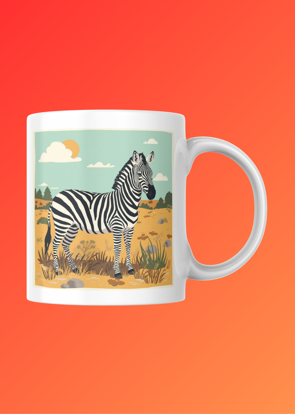 8 Zebra Portraits Bundle - Digital Wall Art for Kids Room, Home Decor & Print on Demand