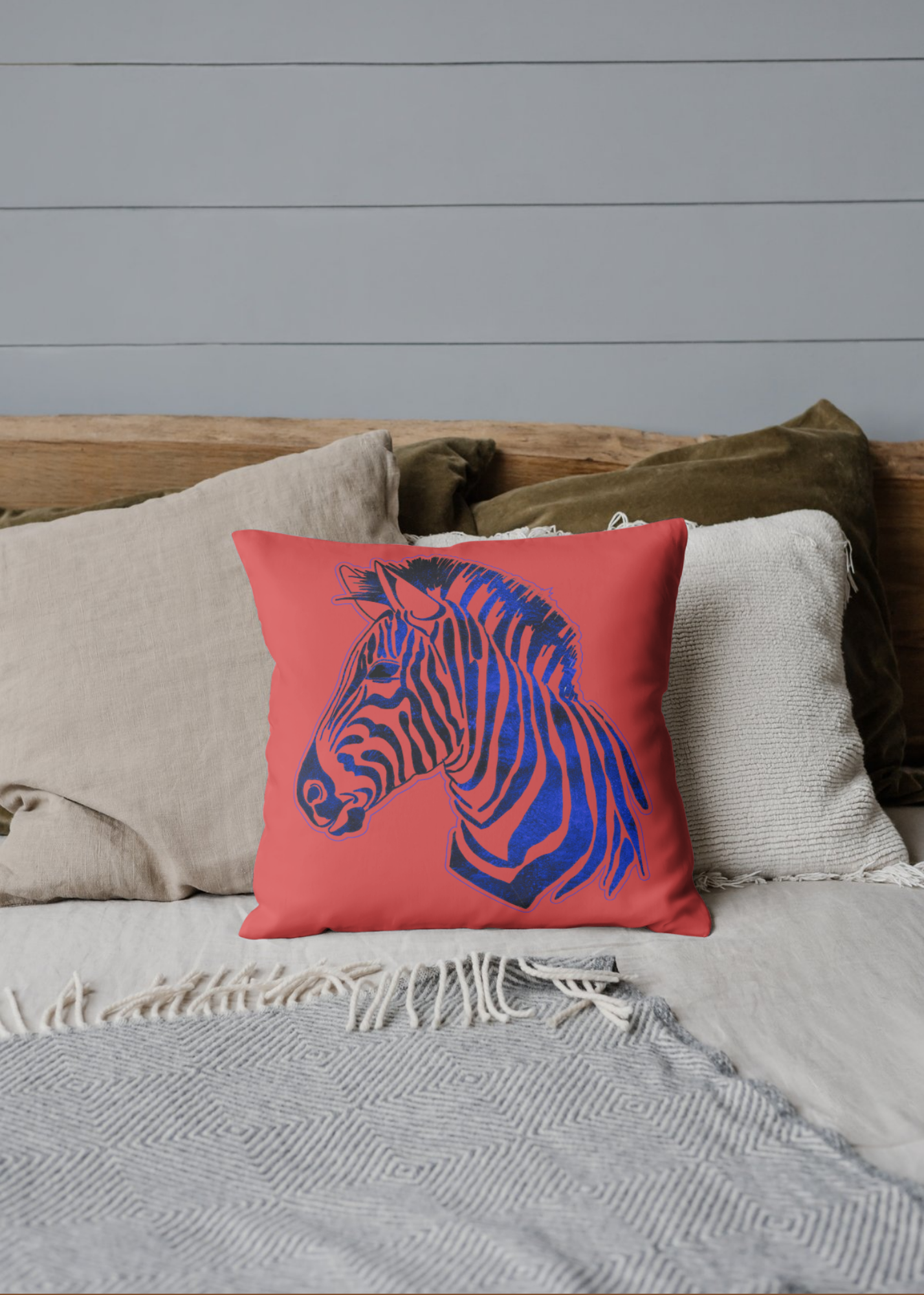 8 Zebra Portraits Bundle - Digital Wall Art for Kids Room, Home Decor & Print on Demand